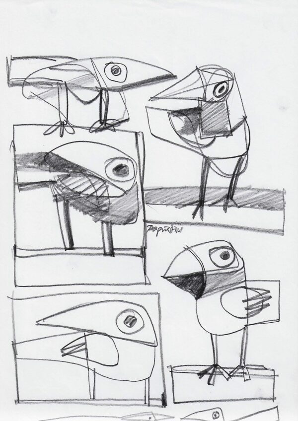 Desenho a lápis 21 x 31