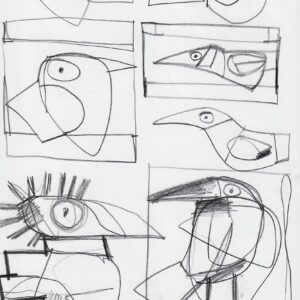Desenho a lápis 21 x 31