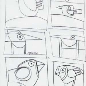 Desenho a lápis 21 x 31