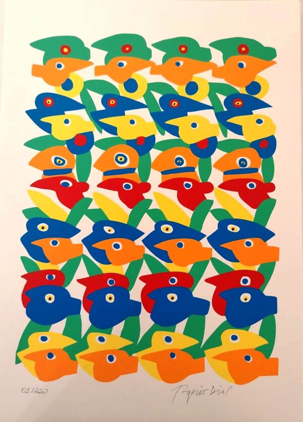 Gravura em serigrafia 30 x 40