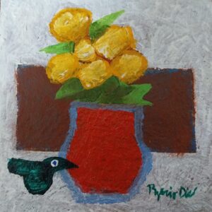 012/25 - Tela 12cm x 12 cm